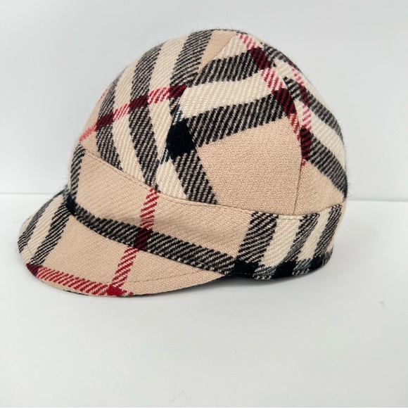 Burberry nova check hat cap wool cashmere blend small - Picture 4 of 12